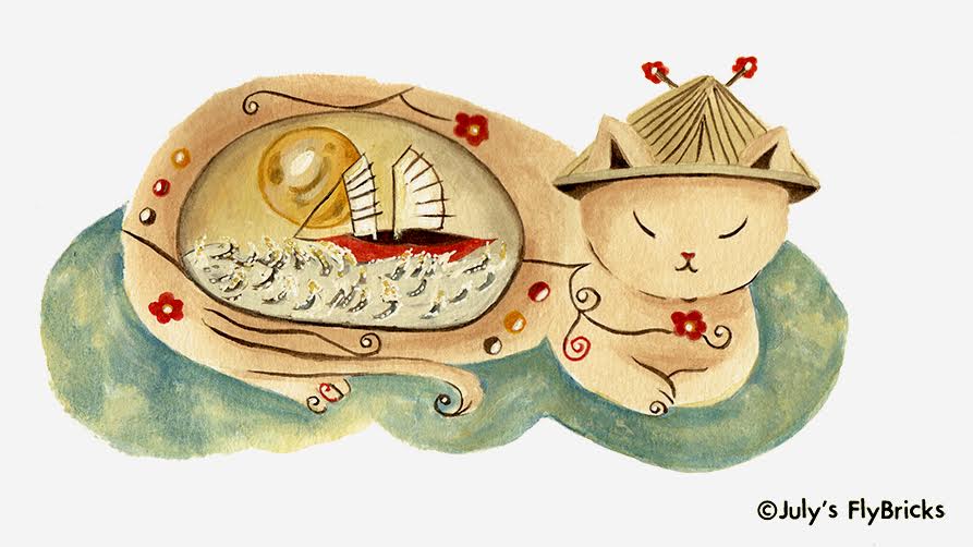 Pisica ce-a mâncat Luna