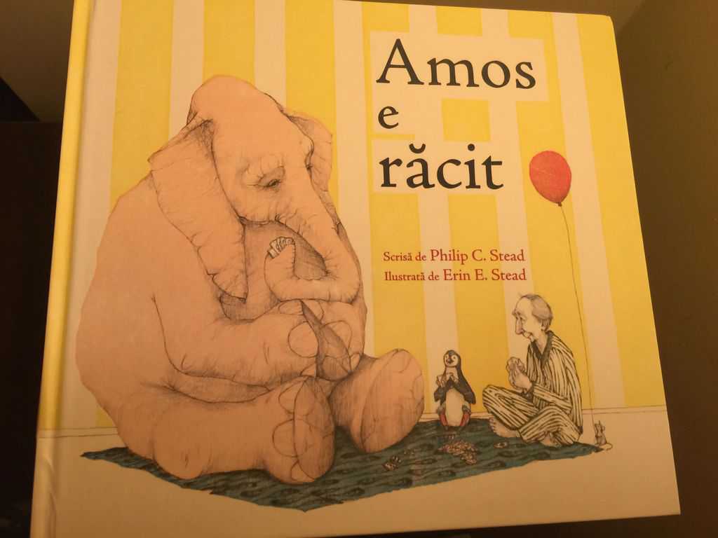 Amos e răcit- o carte despre prietenie, despre bătrânețe și despre singurătate