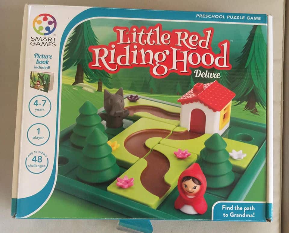 Scufita Roșie- Little Red Riding Hood- joc de antrenare a gândirii logico-matematice